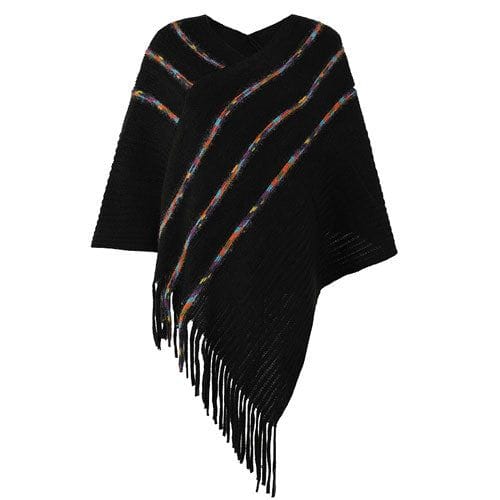 Lämmin poncho viitta
