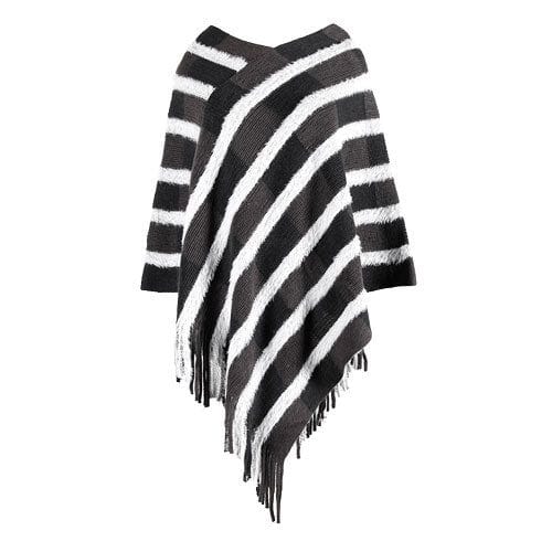 Lämmin talviponcho
