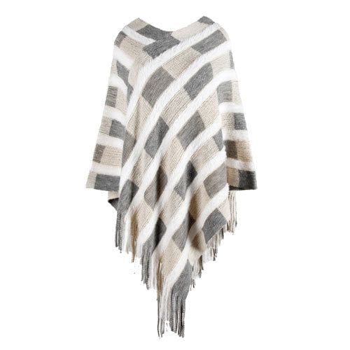 Lämmin talviponcho
