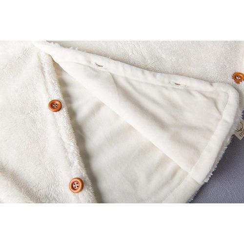 Talvivauvan poncho hupulla