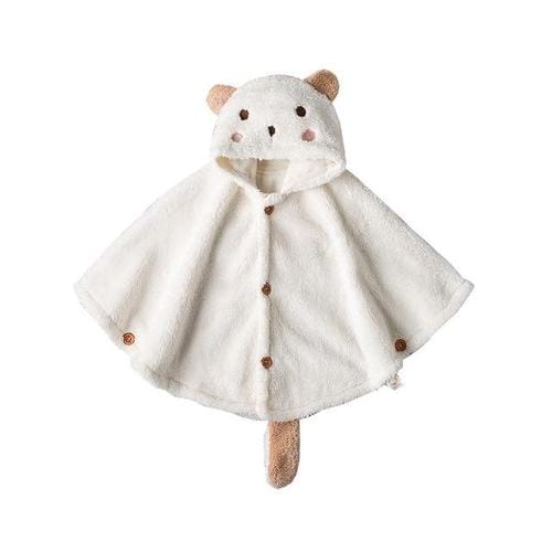 Talvivauvan poncho hupulla
