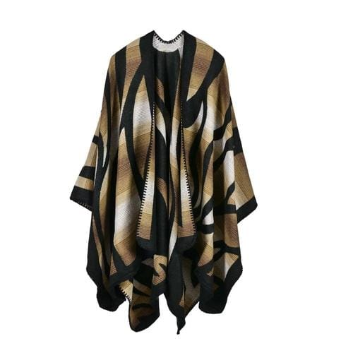 Talviviitta poncho naisille