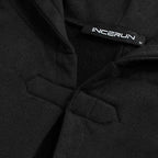 Miesten talviponcho hupulla