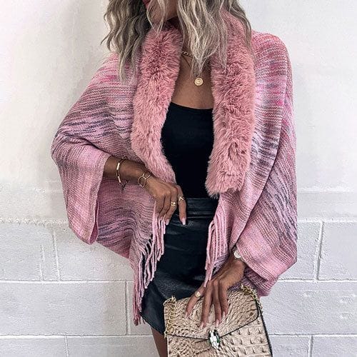 Talvipusero poncho
