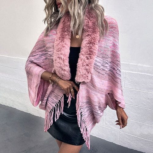 Talvipusero poncho