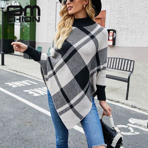 Kesäinen neuleponcho